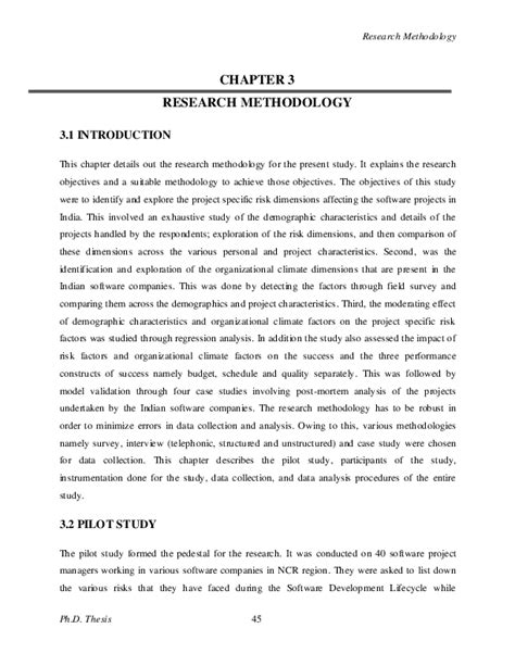 Pdf Chapter 3 Research Methodology 3 1 Introduction