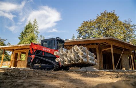 Kubota Svl Compact Track Loader Two On Site Magazineon Site