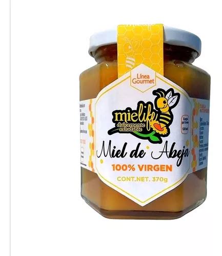 Paquete 3 Miel De Abeja Gourmet Virgen 370 Grs Mielife Envío gratis