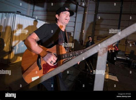 Country Music Singer Jerrod Niemann Performs For Us Soldiers For The