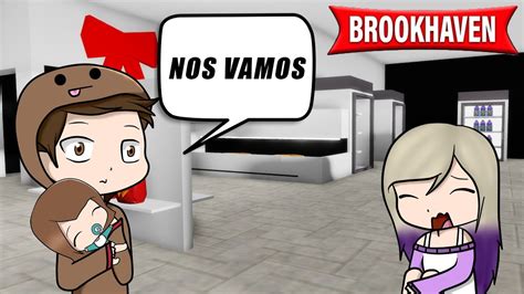 Dejo A Lyna En Brookhaven Roblox Me Voy De Casa Para Siempre Youtube