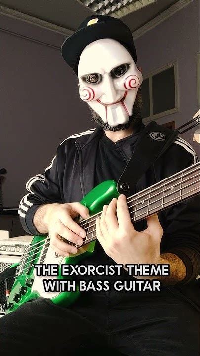 The Exorcist Theme On Bass Guitar 🎃🔥 Youtube