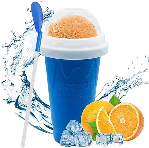 Slushy Cup Slushy Maker Cup Tik Tok Frozen Magic Squeeze Cup Quick