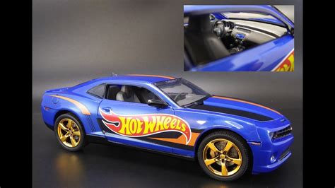 Hot Wheels 2010 Chevy Camaro SS RS 125 Scale Model Kit Build Review