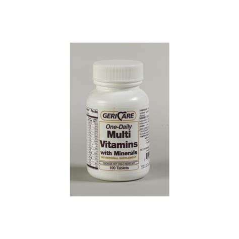 McKesson Brand Multivitamin Supplement With Minerals 57896053101