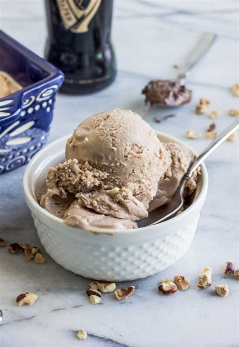 Hazelnut Chocolate Stout Ice Cream The Hungary Buddha Eats The World