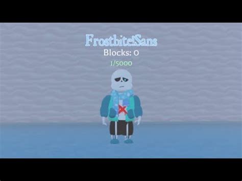 Frostbite Sans Beaten UnderTale Fake Ops YouTube