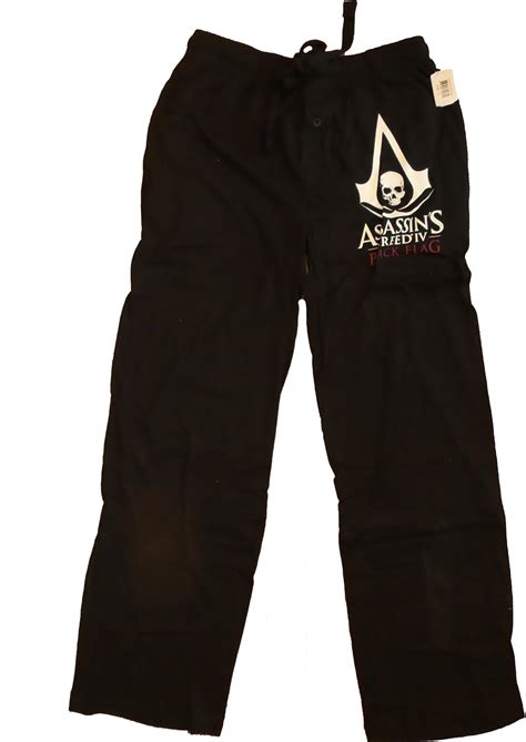 Bioworld Men S Assassin S Creed Knit Lounge Pant Black X Large At Amazon Men’s Clothing Store