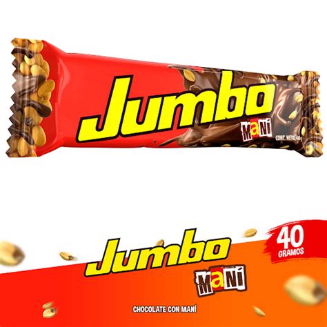 Chocolatina Jumbo Con Leche Man X Gr