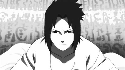 Black And White Sasuke 