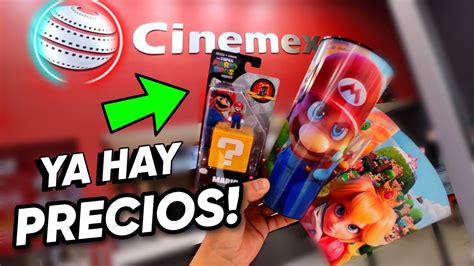 Cinemex YA VENDE Los Coleccionables De SUPER MARIO BROS Precios YouTube