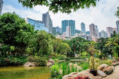 The Landscaped Gardens of Hong Kong Park