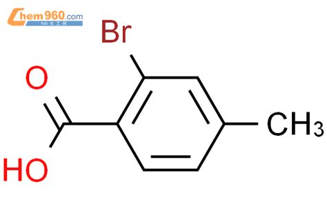 7697 27 02 溴 4 甲基苯甲酸化学式、结构式、分子式、mol 960化工网