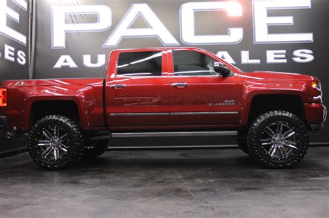 2018 Chevrolet Silverado 1500 4wd Crew Cab Ltz Lifted Pace Edition