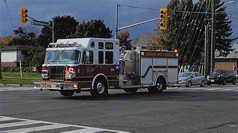 Horn Oshawa Fire Pump 21 Responding X2 YouTube