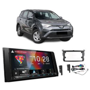 Car Stereo Upgrade Kit To Suit Toyota Rav Non Ppa Car