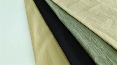 Hahoo New Plain Dyed Nylon D Nylon Crepe Fabrics Waterproof Down