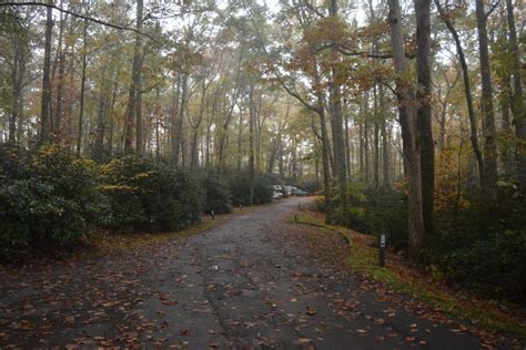 Arriving at Julian Price Campground on the Blue Ridge Parkway