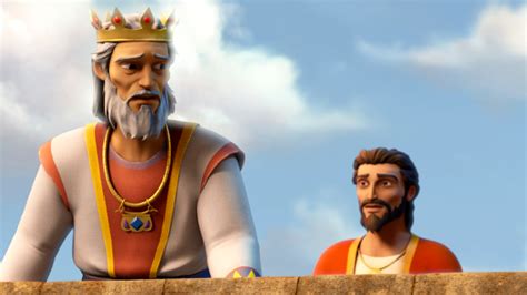 Superbook Video - Clip - Bathsheba Approaches King David - Watch Online