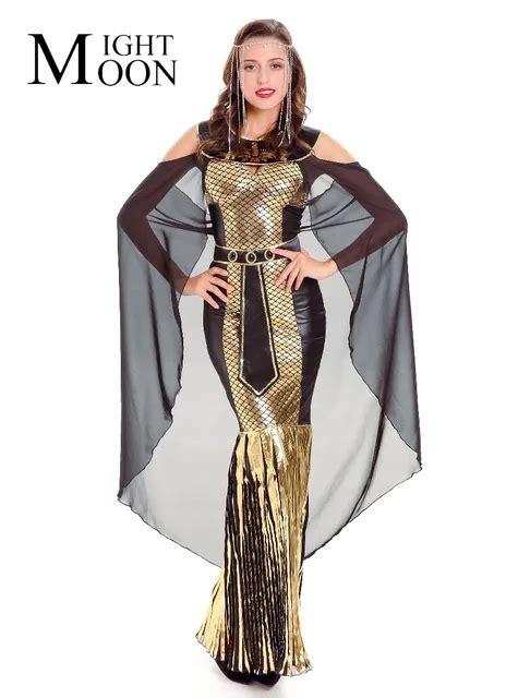 Moonight Dames Fantaisie Robe Cléopâtre Egypte Femmes Costume Déesse