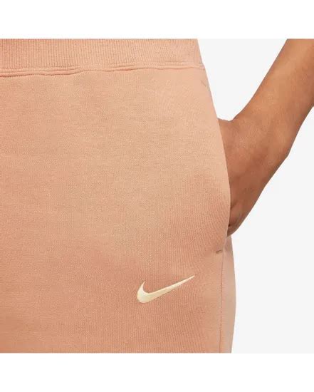 Pantalon De Survetement Femme Nike W Nsw Phnx Flc Hr Pant Std Beige