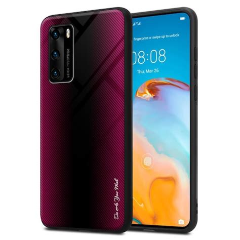 Huawei P Skal Fodral Case Rosa Elgiganten