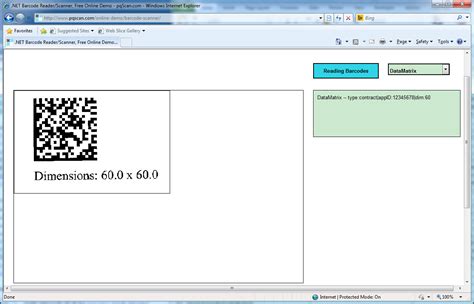 .NET Barcode Scanner Lib | Read Data Matrix Barcodes from Images/PDF - pqScan.com