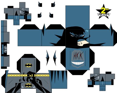 Batman Papercraft Paper Toy Free Printable Papercraft Templates