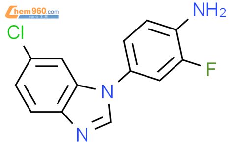 774218 72 3 Benzenamine 4 6 Chloro 1H Benzimidazol 1 Yl 2 Fluoro CAS