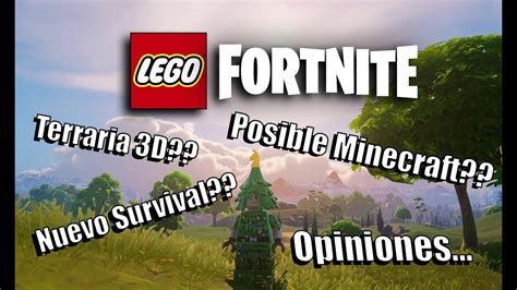 ESTE JUEGO PUEDE SER EL FUTURO DE LOS SURVIVALS LEGO X Fortnite