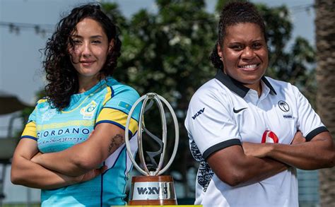 Captains Photoshoot For 2023 World Rugby WXV3 Tournament