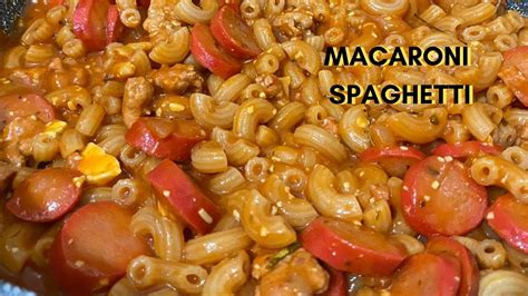 The Best Macaroni Spaghetti Filipino Style How To Make Macaroni