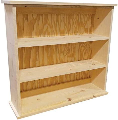 Unfinished Pine Bookcases Near Me Bookshelves