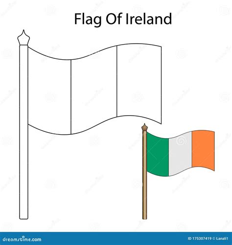 Free Flag Of Ireland Printable And Coloring Page | The Best Porn Website