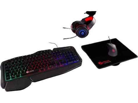 Bundle Gaming TALIUS V2 Teclado Rato Auscultadores Tapete De