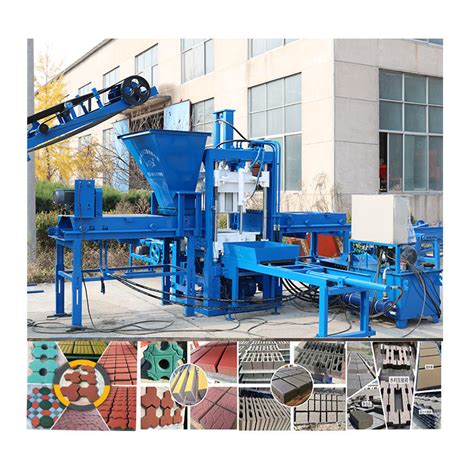 Full Automatic Qt Concrete Brick Making Machine Paver Block Machine