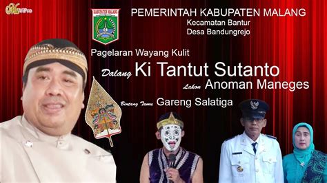 Live Streaming Pagelaran Wayang Kulit Ki Tantut Sutanto Lakon Anoman