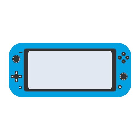 Nintendo Switch Console Vector Illustration Vector Switch