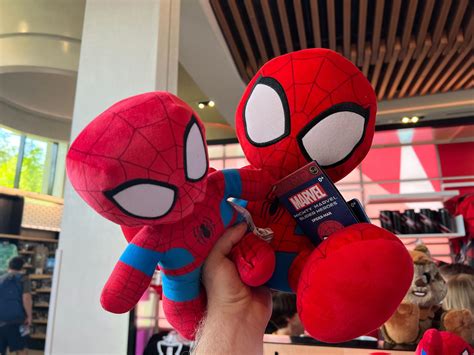 Team Up With Awesome New Spider Man Plush At Disney World