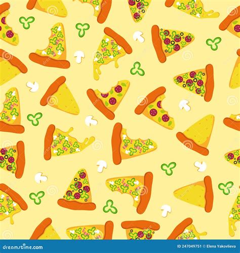 Slices Of Pizza Of Different Sizes Diagram Infographics Set Pieces