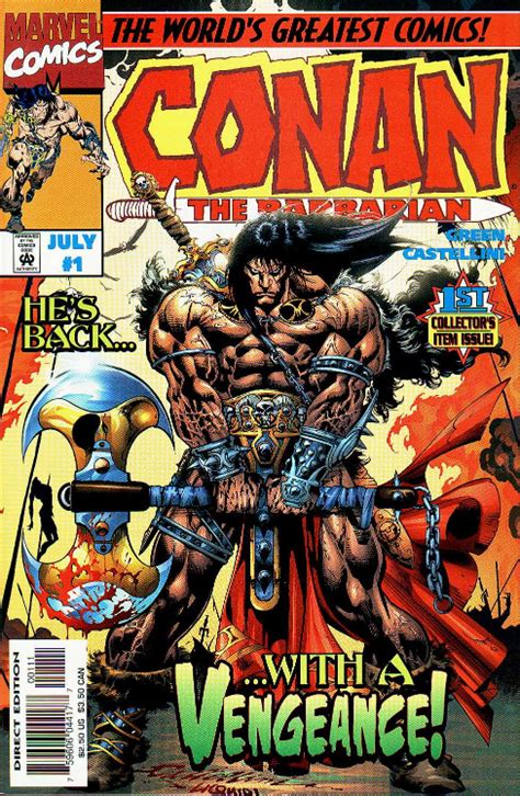 Cover Of The Day Claudio Castellinis Conan The Barbarian 1