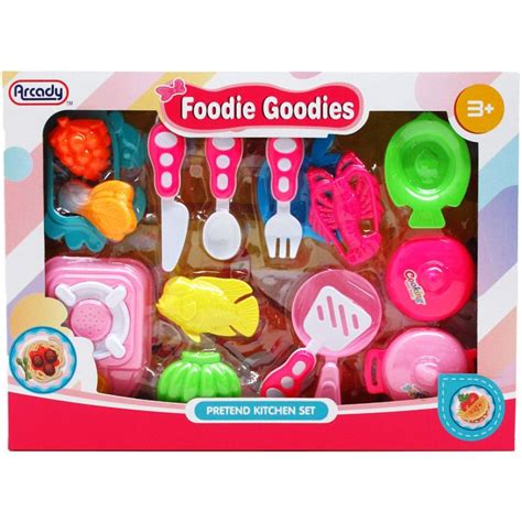 24 Wholesale Foodie Goodies Kitchen Play Set In Window Box At