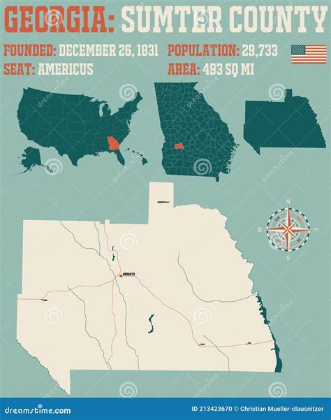 Sumter County, Florida U.S. County, United States Of America, USA, U.S