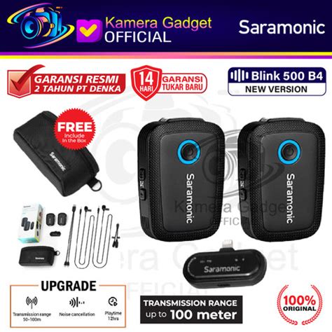 Promo Saramonic Blink 500 B4 New Version Blink500 B4 Wireless Mic