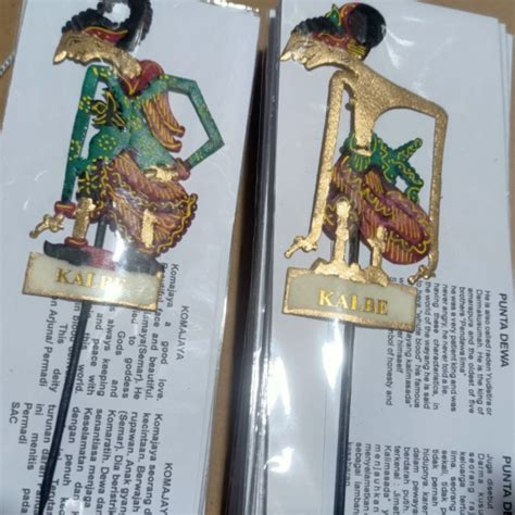 Jual Pembatas Buku Wayang Kulit Gagang Tanduk Shopee Indonesia