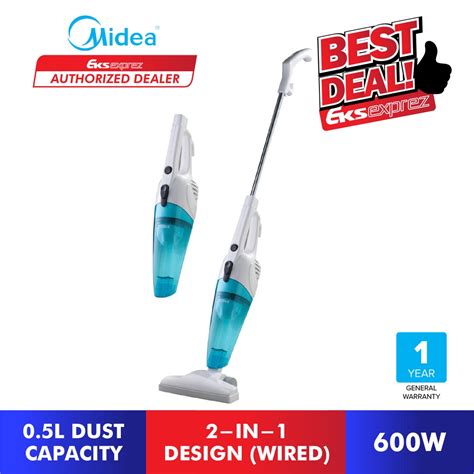 Midea W In Stick Vacuum Cleaner Mvc Sc B Shopee Malaysia