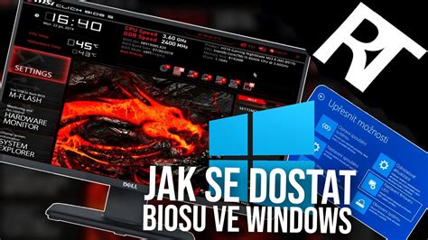 Jak Se Dostat Do Biosu Ve Windows Jak Otev T Bios Ve Windows