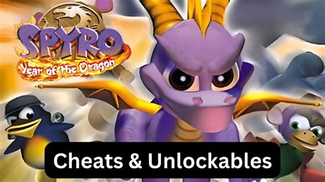 Spyro: Year of the Dragon – Cheats & Unlockables – The Daily Juice