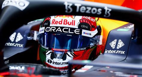 Checo P Rez Te Invita A Dise Ar Su Casco Para El Gp De M Xico