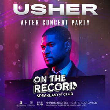 Usher After Concert Party - Las Vegas Events Calendars